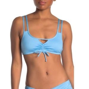 Mossimo Splash Ruched Tie Bikini Top